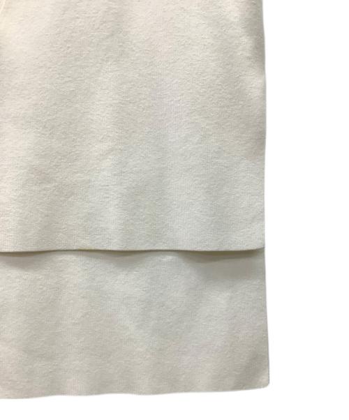 LE PHIL（ル フィル）LE PHIL (ル フィル) Vネックニットジレ ホワイト サイズ:FREEの古着・服飾アイテム