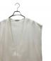 LE PHIL (ル フィル) Vネックニットジレ ホワイト サイズ:FREE：7000円