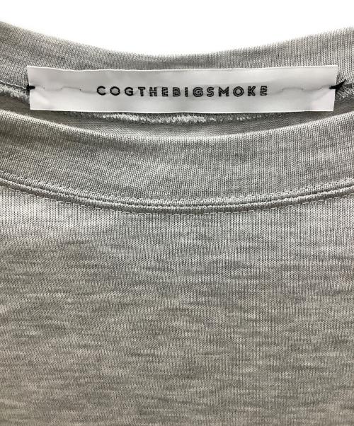 COGTHEBIGSMOKE（コグザビッグスモーク）COGTHEBIGSMOKE (コグザビッグスモーク) オーバーサイズT グレー サイズ:1の古着・服飾アイテム