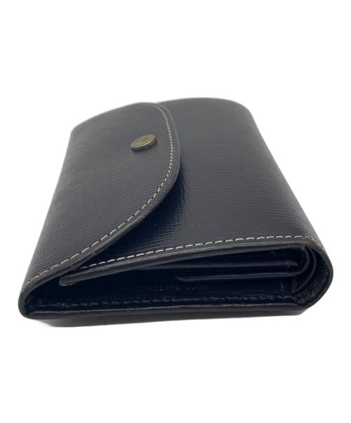 Whitehouse Cox（ホワイトハウスコックス）Whitehouse Cox (ホワイトハウスコックス) 2つ折り財布 ネイビー×ベージュの古着・服飾アイテム