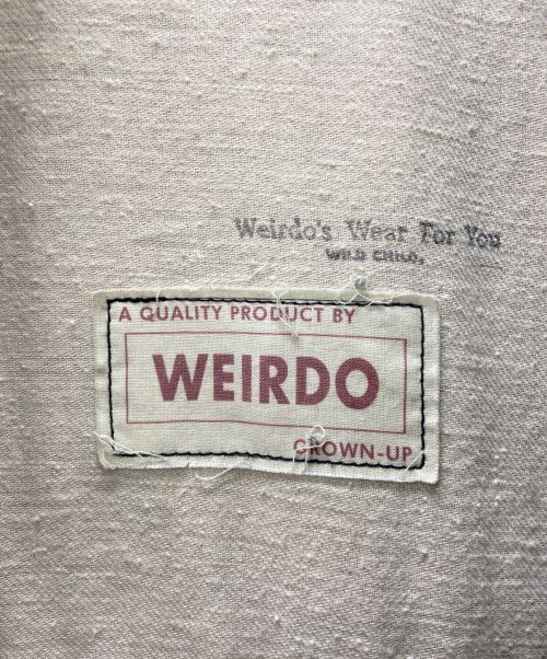 WEIRDO（ウィアード）WEIRDO (ウィアード) ウールコート グレー サイズ:Mの古着・服飾アイテム
