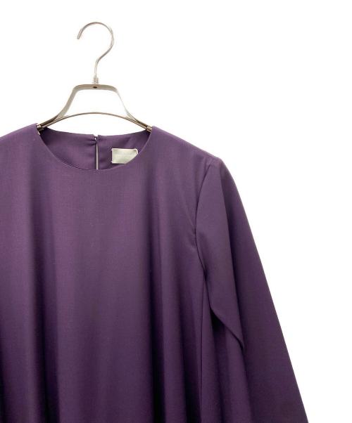 UNITED ARROWS（ユナイテッドアローズ）UNITED ARROWS (ユナイテッドアローズ) ブラウスワンピース パープル サイズ:FREEの古着・服飾アイテム