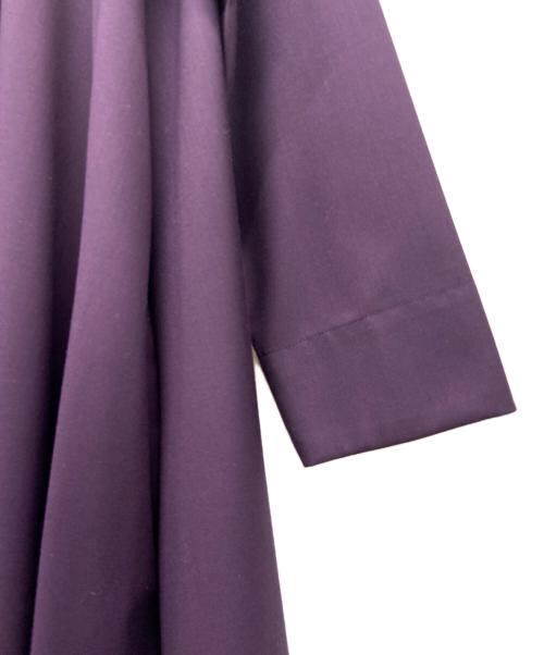 UNITED ARROWS（ユナイテッドアローズ）UNITED ARROWS (ユナイテッドアローズ) ブラウスワンピース パープル サイズ:FREEの古着・服飾アイテム