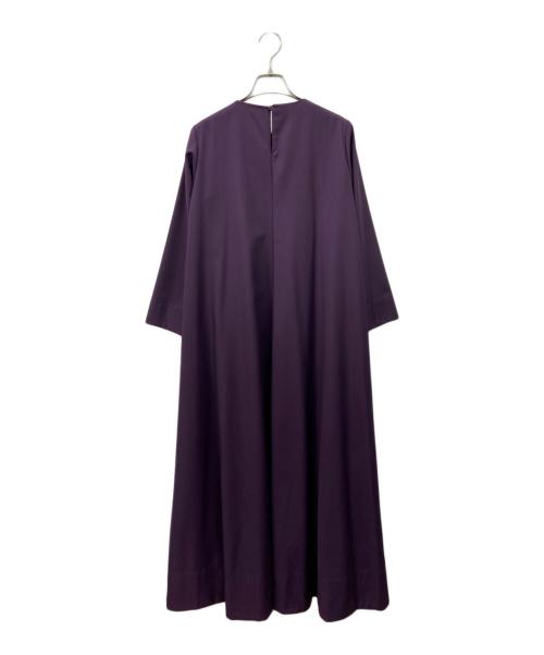 UNITED ARROWS（ユナイテッドアローズ）UNITED ARROWS (ユナイテッドアローズ) ブラウスワンピース パープル サイズ:FREEの古着・服飾アイテム