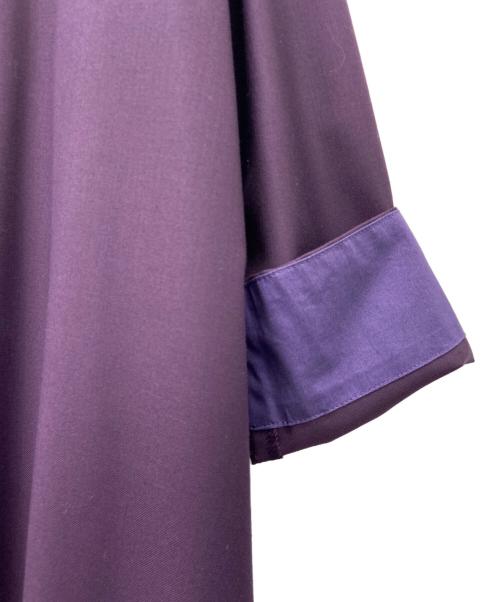 UNITED ARROWS（ユナイテッドアローズ）UNITED ARROWS (ユナイテッドアローズ) ブラウスワンピース パープル サイズ:FREEの古着・服飾アイテム