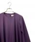 UNITED ARROWS (ユナイテッドアローズ) ブラウスワンピース パープル サイズ:FREE：6000円