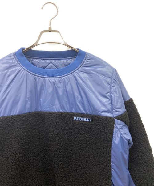 JACK BUNNY（ジャックバニー）JACK BUNNY (ジャックバニー) リバーシブル プルオーバージャケット ブルー×ブラック サイズ:SIZE4の古着・服飾アイテム