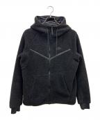 NIKEナイキ）の古着「ボアフリースジャケット」｜ブラック