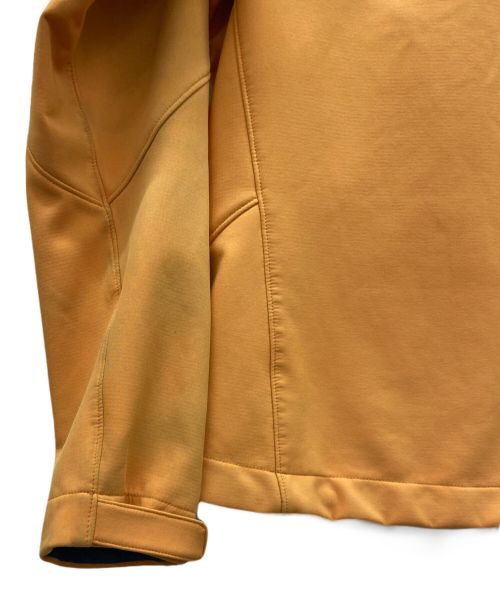 Patagonia（パタゴニア）Patagonia (パタゴニア) ジップアップジャケット イエロー×ボルドー サイズ:Mの古着・服飾アイテム