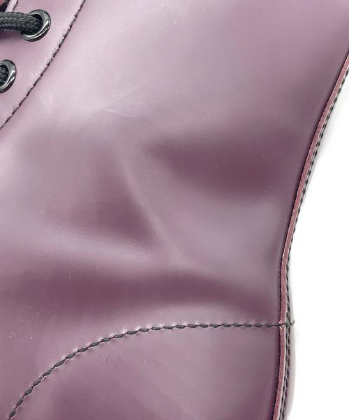 Dr.Martens（ドクターマーチン）Dr.Martens (ドクターマーチン) 8ホールブーツ パープル サイズ:UK３８の古着・服飾アイテム