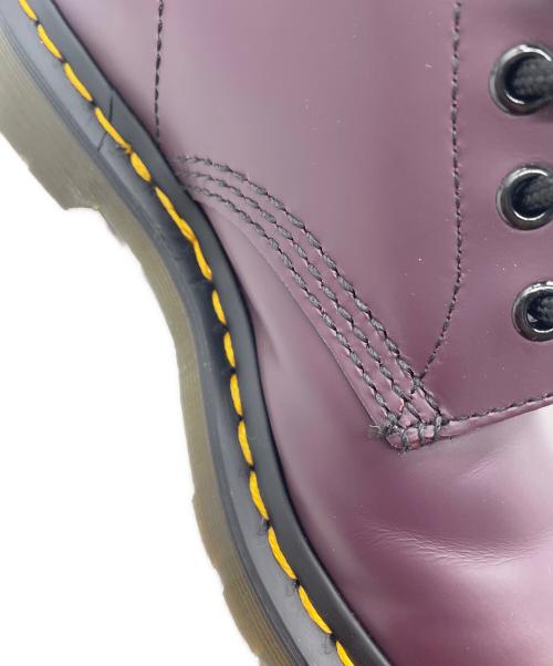 Dr.Martens（ドクターマーチン）Dr.Martens (ドクターマーチン) 8ホールブーツ パープル サイズ:UK３８の古着・服飾アイテム