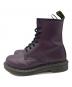 Dr.Martens (ドクターマーチン) 8ホールブーツ パープル サイズ:UK３８：9000円