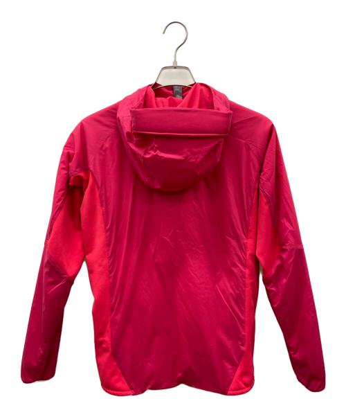 MAMMUT（マムート）MAMMUT (マムート) Rime Light IN Flex Hooded Jacket ピンク サイズ:Sの古着・服飾アイテム