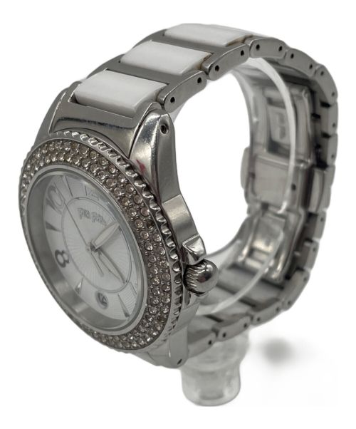 Folli Follie（フォリフォリ）Folli Follie (フォリフォリ) 腕時計 ホワイトの古着・服飾アイテム