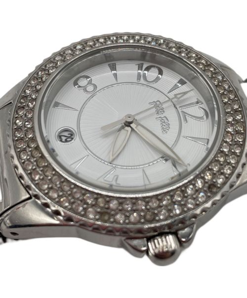 Folli Follie（フォリフォリ）Folli Follie (フォリフォリ) 腕時計 ホワイトの古着・服飾アイテム