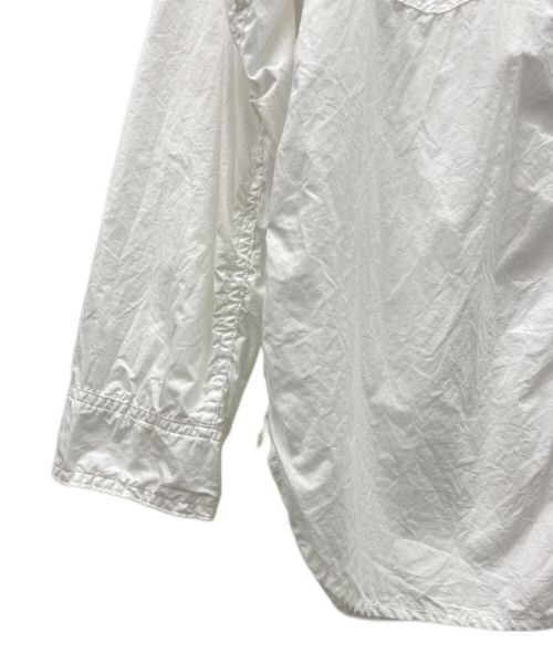 POST O'ALLS（ポストオーバーオールズ）POST O'ALLS (ポストオーバーオールズ) 長袖シャツ ホワイト サイズ:Mの古着・服飾アイテム