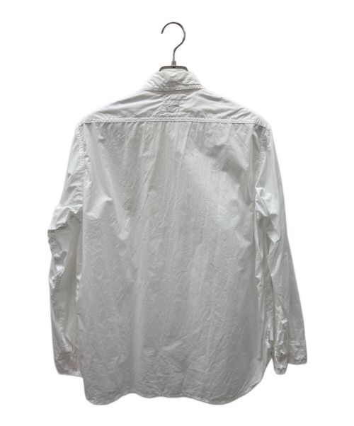 POST O'ALLS（ポストオーバーオールズ）POST O'ALLS (ポストオーバーオールズ) 長袖シャツ ホワイト サイズ:Mの古着・服飾アイテム