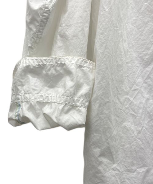 POST O'ALLS（ポストオーバーオールズ）POST O'ALLS (ポストオーバーオールズ) 長袖シャツ ホワイト サイズ:Mの古着・服飾アイテム