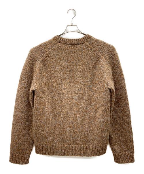 Nym（二ム）Nym (二ム) Vネックニット ブラウン サイズ:Mの古着・服飾アイテム