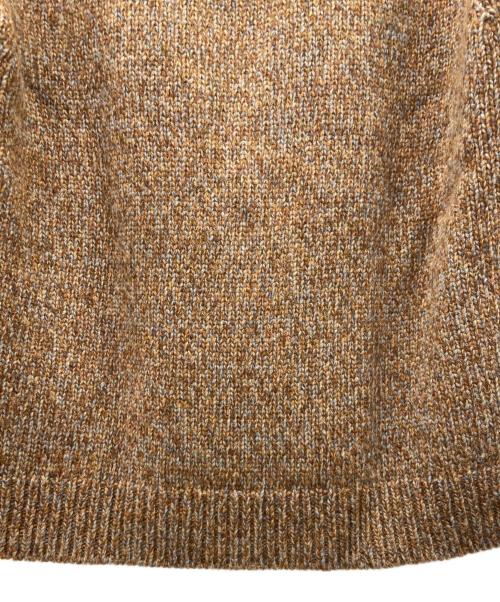 Nym（二ム）Nym (二ム) Vネックニット ブラウン サイズ:Mの古着・服飾アイテム