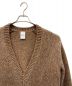 Nym (二ム) Vネックニット ブラウン サイズ:M：5000円