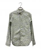 Engineered Garmentsエンジニアドガーメンツ）の古着「花柄シャツ」｜ホワイト×グリーン