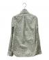Engineered Garments (エンジニアードガーメンツ) 花柄シャツ ホワイト×グリーン：5000円