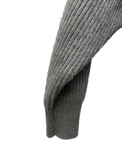 UN3D.（アンスリード）UN3D. (アンスリード) Vネックニット グレー サイズ:FREEの古着・服飾アイテム