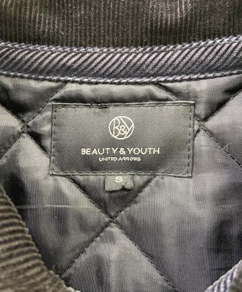 BEAUTY&YOUTH（ビューティーアンドユース）BEAUTY&YOUTH (ビューティーアンドユース) キルティングジャケット ブラック サイズ:Sの古着・服飾アイテム
