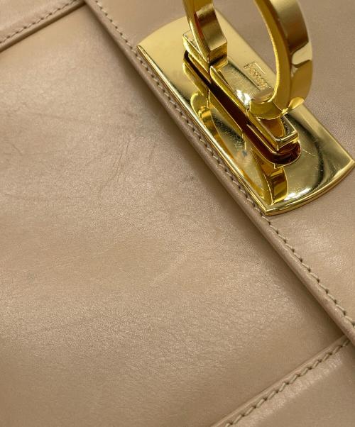 Salvatore Ferragamo（サルヴァトーレ フェラガモ）Salvatore Ferragamo (サルヴァトーレ フェラガモ) ショルダーバッグ ブラウンの古着・服飾アイテム