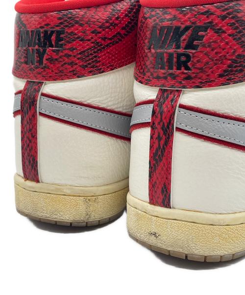 NIKE（ナイキ）NIKE (ナイキ) AWAKE NY (アウェイク ニューヨーク) Jordan Air Ship SP ホワイト×レッド サイズ:30cmの古着・服飾アイテム