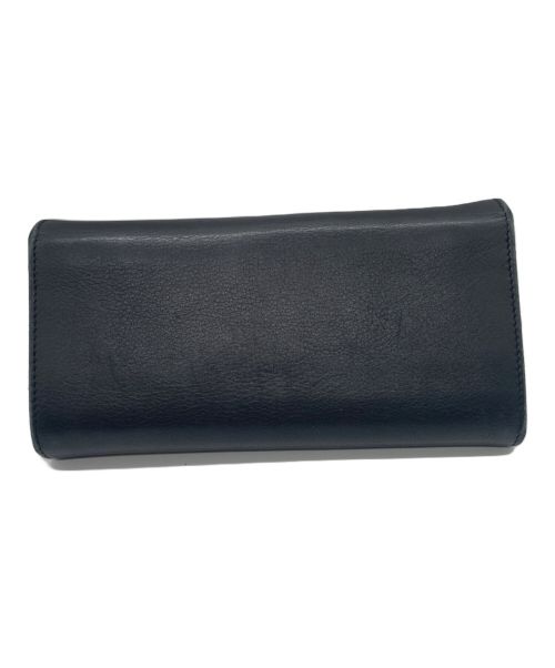 Salvatore Ferragamo（サルヴァトーレ フェラガモ）Salvatore Ferragamo (サルヴァトーレ フェラガモ) 長財布 ブラック×レッドの古着・服飾アイテム