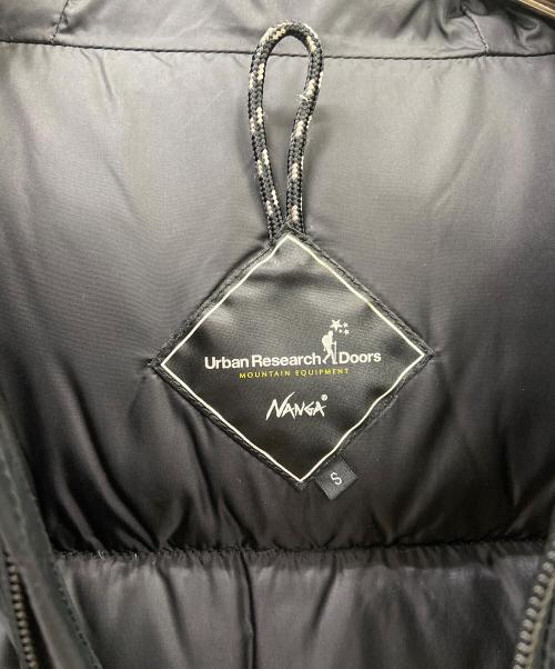 NANGA（ナンガ）NANGA (ナンガ) URBAN RESEARCH DOORS (アーバンリサーチドアーズ) ダウンジャケット ブラック サイズ:Sの古着・服飾アイテム