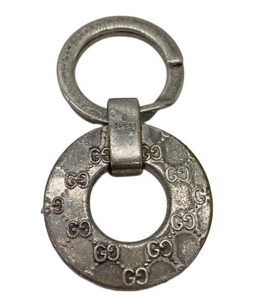 GUCCI（グッチ）GUCCI (グッチ) GG柄キーリング シルバーの古着・服飾アイテム