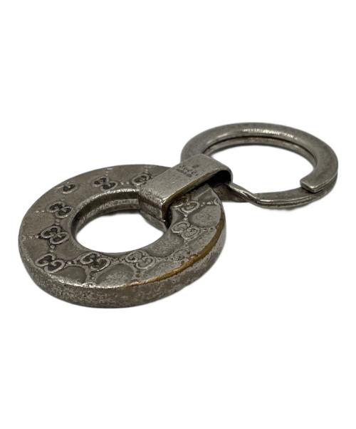 GUCCI（グッチ）GUCCI (グッチ) GG柄キーリング シルバーの古着・服飾アイテム