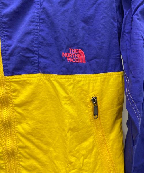 THE NORTH FACE（ザ ノース フェイス）THE NORTH FACE (ザ ノース フェイス) COMPACT JACKET ブルー×イエロー サイズ:Lの古着・服飾アイテム