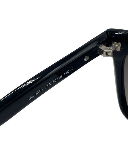 MONCLER（モンクレール）MONCLER (モンクレール) サングラス ブラック サイズ:50□18 140の古着・服飾アイテム