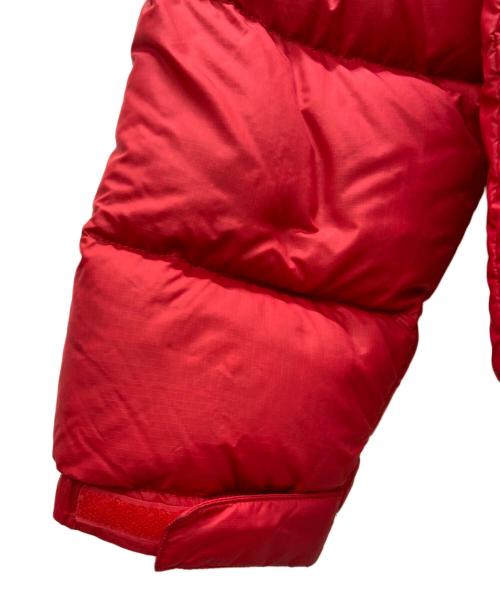 THE NORTH FACE（ザ ノース フェイス）THE NORTH FACE (ザ ノース フェイス) ダウンジャケット レッド×ブラック サイズ:Lの古着・服飾アイテム