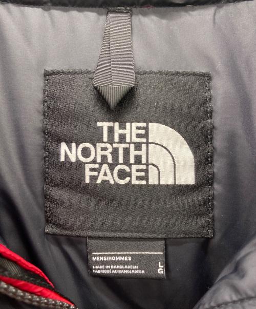 THE NORTH FACE（ザ ノース フェイス）THE NORTH FACE (ザ ノース フェイス) ダウンジャケット レッド×ブラック サイズ:Lの古着・服飾アイテム
