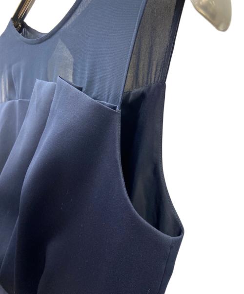 Ori by chouori（オリ バイシュオリ）Ori by chouori (オリ バイシュオリ) ノースリーブワンピース ネイビー サイズ:M 未使用品の古着・服飾アイテム