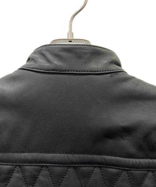 JACKROSE（ジャックローズ）JACKROSE (ジャックローズ) シングルライダースジャケット ブラック サイズ:3の古着・服飾アイテム