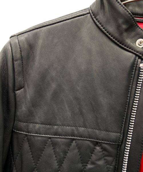 JACKROSE（ジャックローズ）JACKROSE (ジャックローズ) シングルライダースジャケット ブラック サイズ:3の古着・服飾アイテム