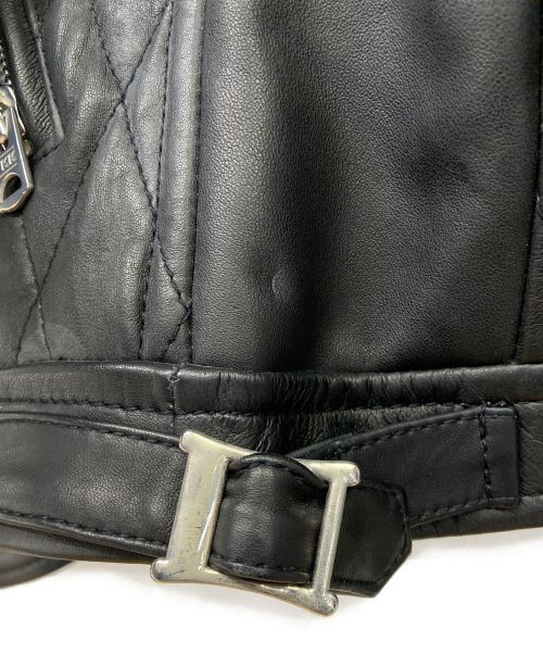 JACKROSE（ジャックローズ）JACKROSE (ジャックローズ) シングルライダースジャケット ブラック サイズ:3の古着・服飾アイテム