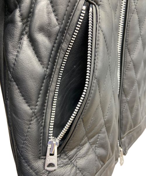 JACKROSE（ジャックローズ）JACKROSE (ジャックローズ) シングルライダースジャケット ブラック サイズ:3の古着・服飾アイテム