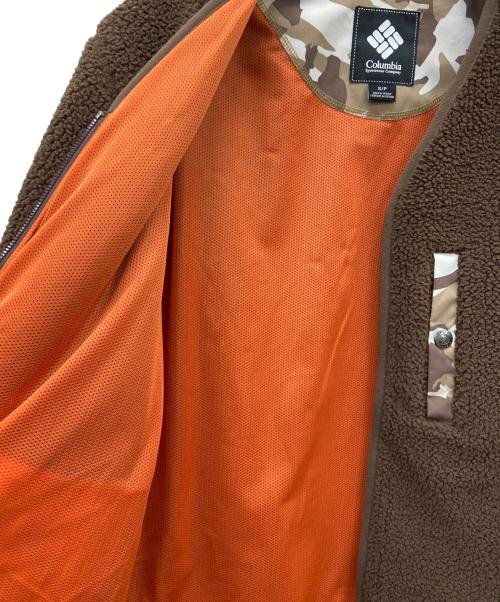 Columbia（コロンビア）Columbia (コロンビア) フリースジャケット ブラウン サイズ:Sの古着・服飾アイテム