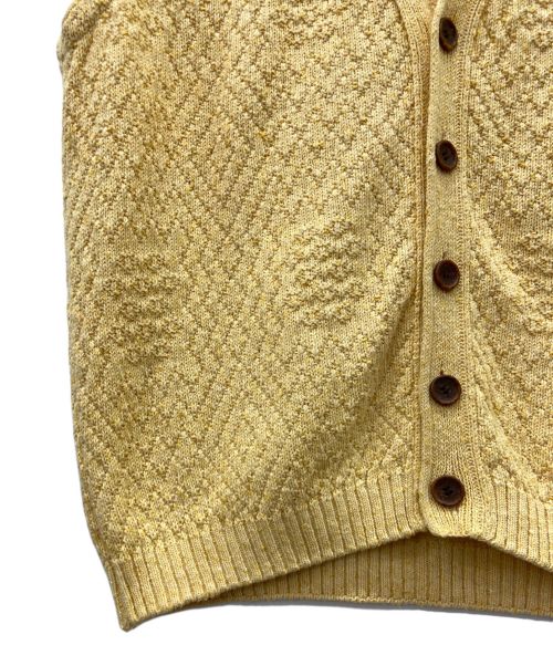 GIVENCHY（ジバンシィ）GIVENCHY (ジバンシィ) ニットベスト イエロー サイズ:Mの古着・服飾アイテム