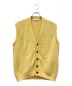 GIVENCHY（ジバンシィ）の古着「ニットベスト」｜イエロー