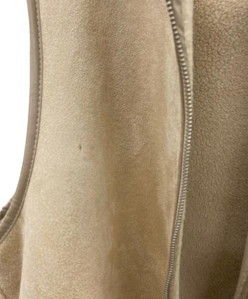 Whim Gazette（ウィムガゼット）Whim Gazette (ウィムガゼット) ジレ ベージュ サイズ:FREE 未使用品の古着・服飾アイテム