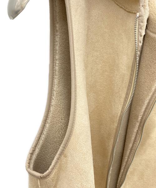 Whim Gazette（ウィムガゼット）Whim Gazette (ウィムガゼット) ジレ ベージュ サイズ:FREE 未使用品の古着・服飾アイテム