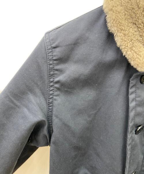AVIREX（アヴィレックス）AVIREX (アヴィレックス) N-1 デッキジャケット ブラック サイズ:Mの古着・服飾アイテム